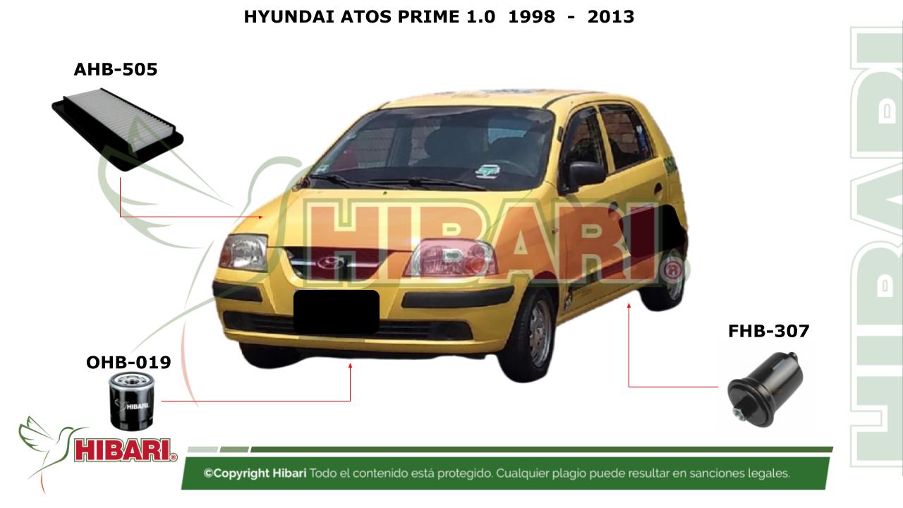 En este momento estás viendo HYUNDAI ATOS PRIME 1.0  1998  –  2013